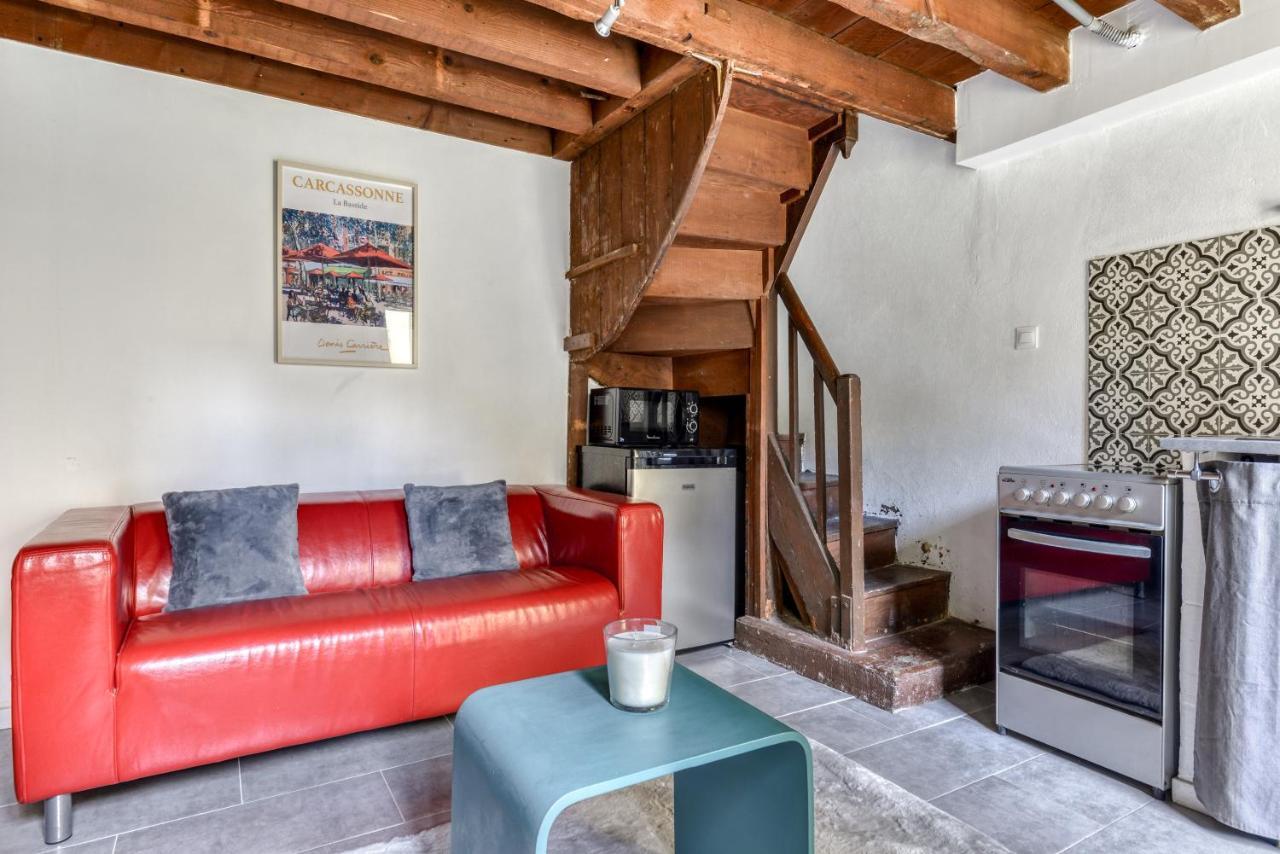 Appartamento Le Patio De La Bastide Avec Terrasse & Netflix - Quartier Paisible Carcassonne Esterno foto